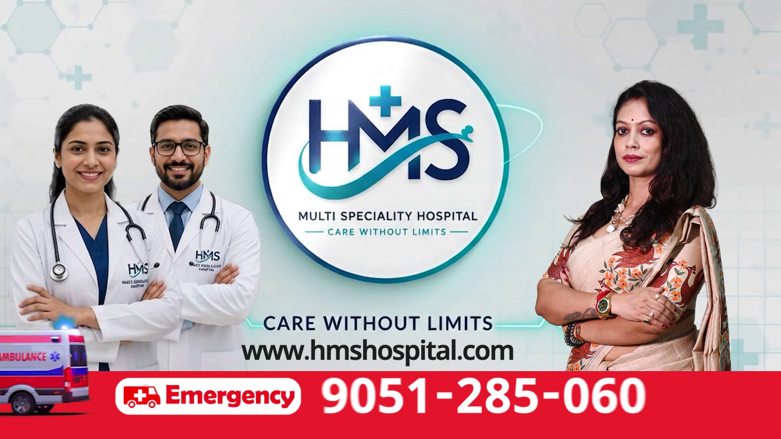 A Special Message from Tapasi Banerjee, Founder & Managing Director, H.M.S. Multi Speciality Hospital.